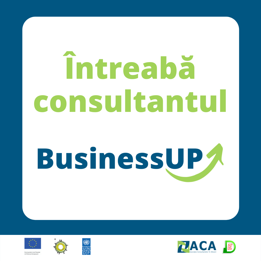 Proiect Business UP - finanțat de PNUD Moldova, European Union Programme „Confidence Building Measures”, 2021-2022