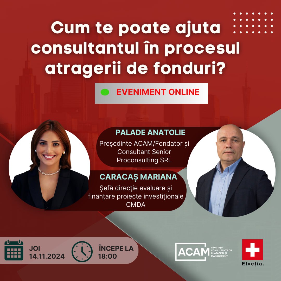 Cum te poate ajuta consultantul în procesul atragerii de fonduri